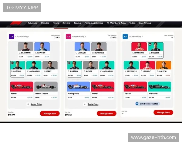 F1赛事最新动态：车队阵容调整与赛季前瞻分析